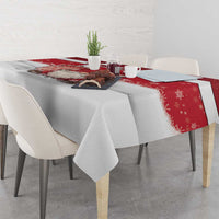 Denmark Christmas Tablecloth Nisse Glaedelig Jul - Wonder Print Shop