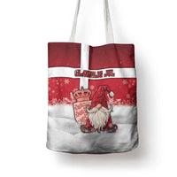 Denmark Christmas Tote Bag Nisse Glaedelig Jul - Wonder Print Shop