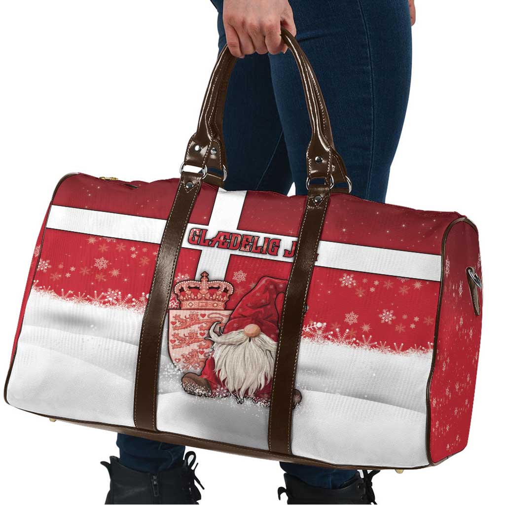 Denmark Christmas Travel Bag Nisse Glaedelig Jul - Wonder Print Shop