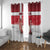 Denmark Christmas Window Curtain Nisse Glaedelig Jul - Wonder Print Shop