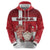 Denmark Christmas Zip Hoodie Nisse Glaedelig Jul - Wonder Print Shop