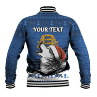 Personalized Estonia Christmas Baseball Jacket Haid Joule - Wonder Print Shop