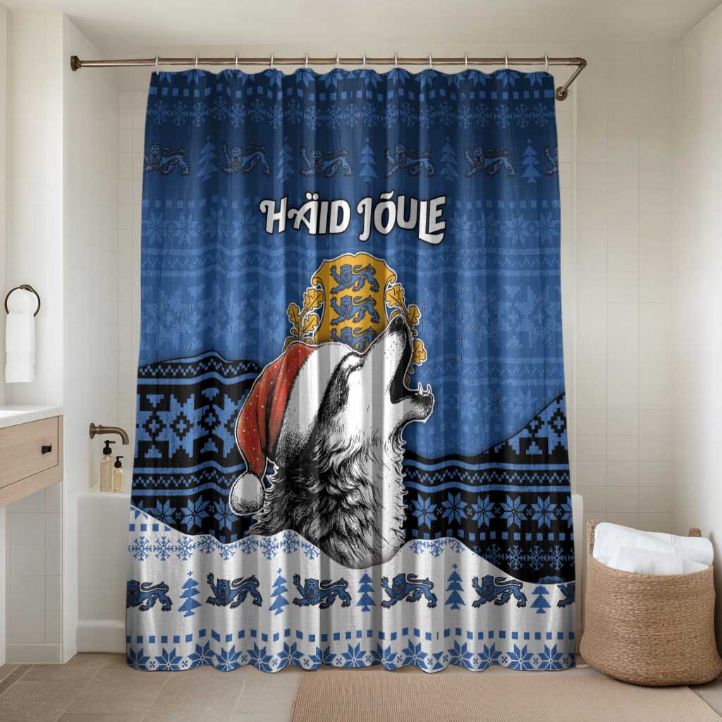 Estonia Christmas Bathroom Set Haid Joule - Wonder Print Shop