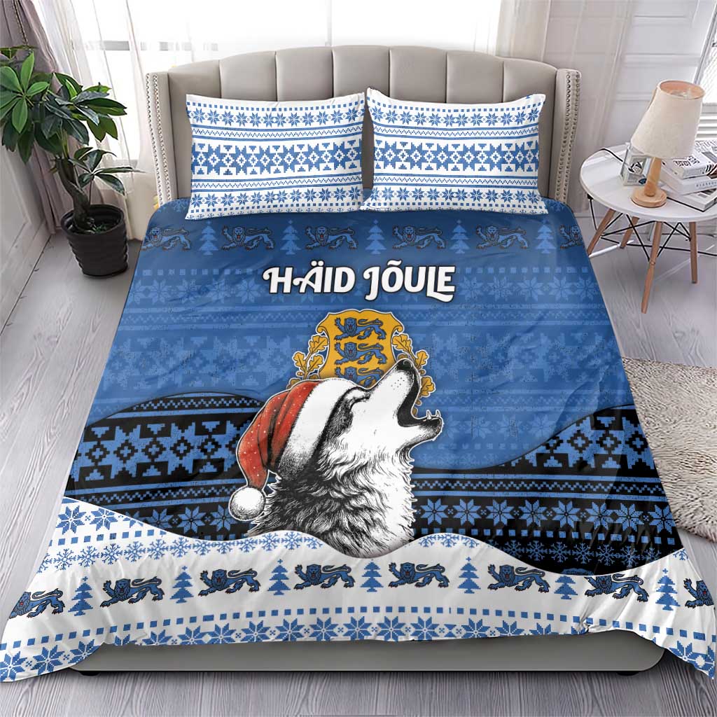 Estonia Christmas Bedding Set Haid Joule - Wonder Print Shop