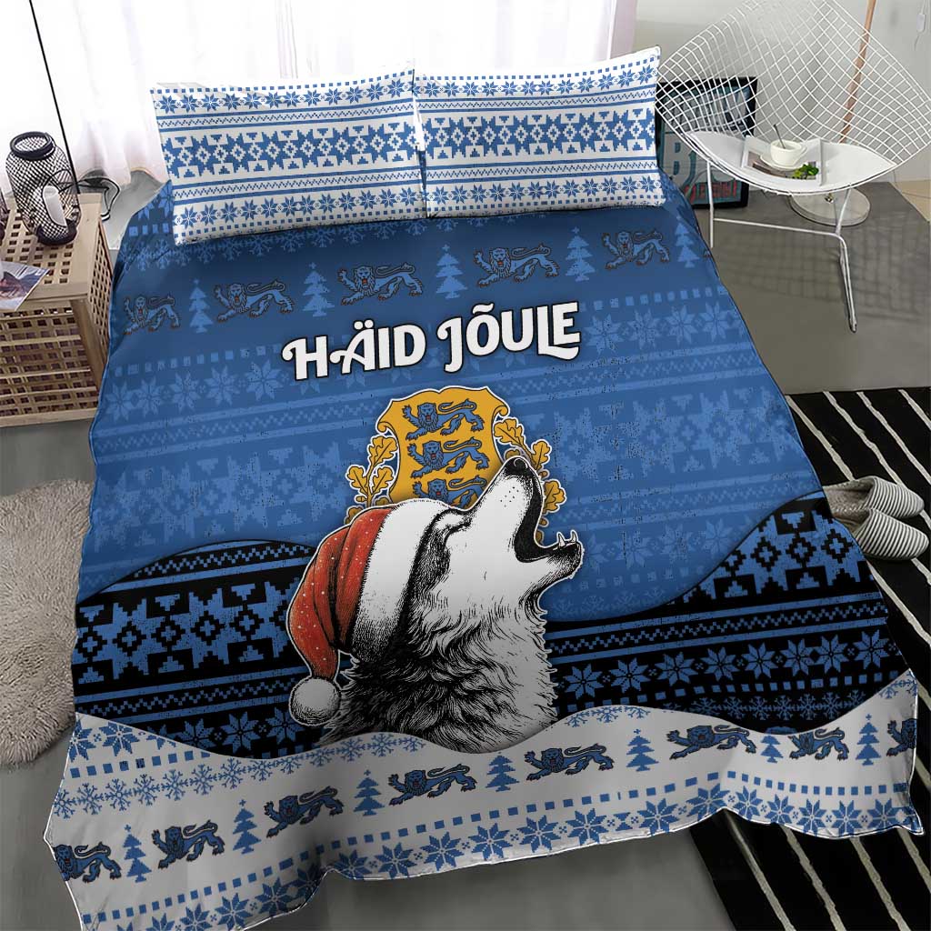Estonia Christmas Bedding Set Haid Joule - Wonder Print Shop