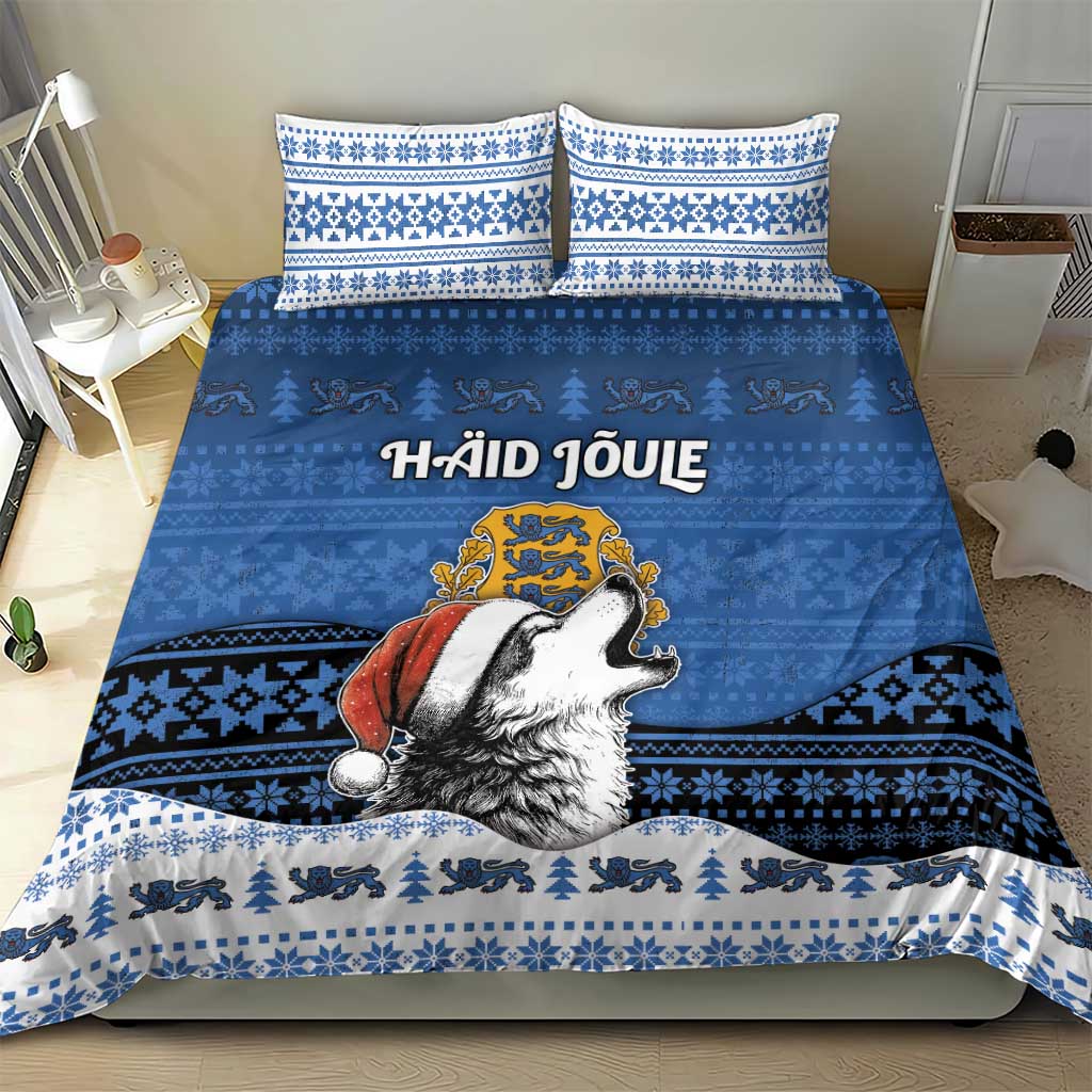 Estonia Christmas Bedding Set Haid Joule - Wonder Print Shop