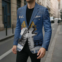 Personalized Estonia Christmas Blazer Haid Joule - Wonder Print Shop