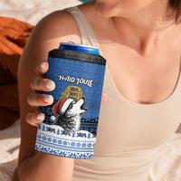 Personalized Estonia Christmas 4 in 1 Can Cooler Tumbler Haid Joule - Wonder Print Shop