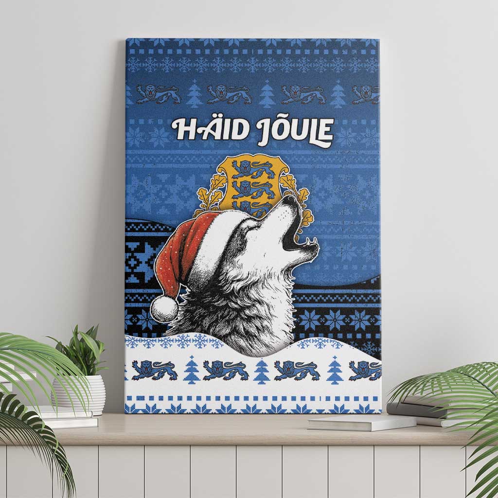 Estonia Christmas Canvas Wall Art Haid Joule - Wonder Print Shop