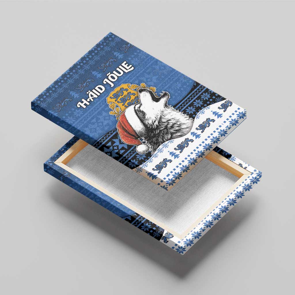 Estonia Christmas Canvas Wall Art Haid Joule - Wonder Print Shop