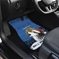 Personalized Estonia Christmas Car Mats Haid Joule - Wonder Print Shop