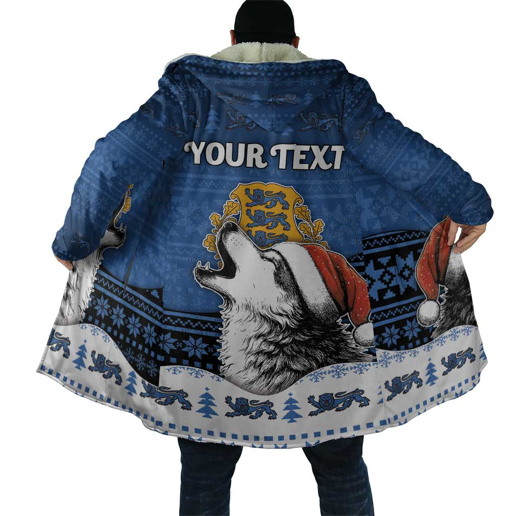 Personalized Estonia Christmas Cloak Haid Joule - Wonder Print Shop