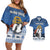 Personalized Estonia Christmas Couples Matching Off Shoulder Short Dress and Hawaiian Shirt Haid Joule - Wonder Print Shop