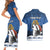 Personalized Estonia Christmas Couples Matching Short Sleeve Bodycon Dress and Hawaiian Shirt Haid Joule - Wonder Print Shop