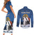 Personalized Estonia Christmas Couples Matching Short Sleeve Bodycon Dress and Long Sleeve Button Shirt Haid Joule - Wonder Print Shop