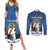 Personalized Estonia Christmas Couples Matching Summer Maxi Dress and Long Sleeve Button Shirt Haid Joule - Wonder Print Shop