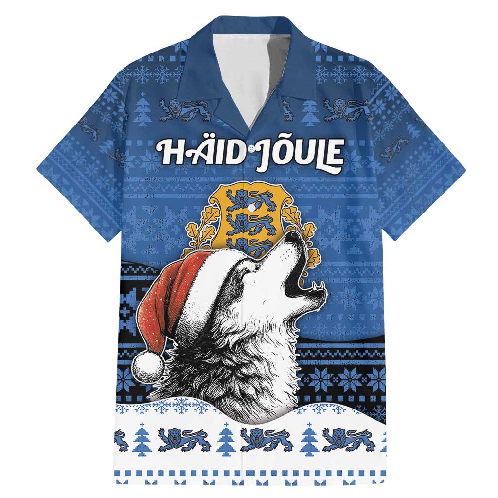 Personalized Estonia Christmas Family Matching Mermaid Dress and Hawaiian Shirt Haid Joule - Wonder Print Shop