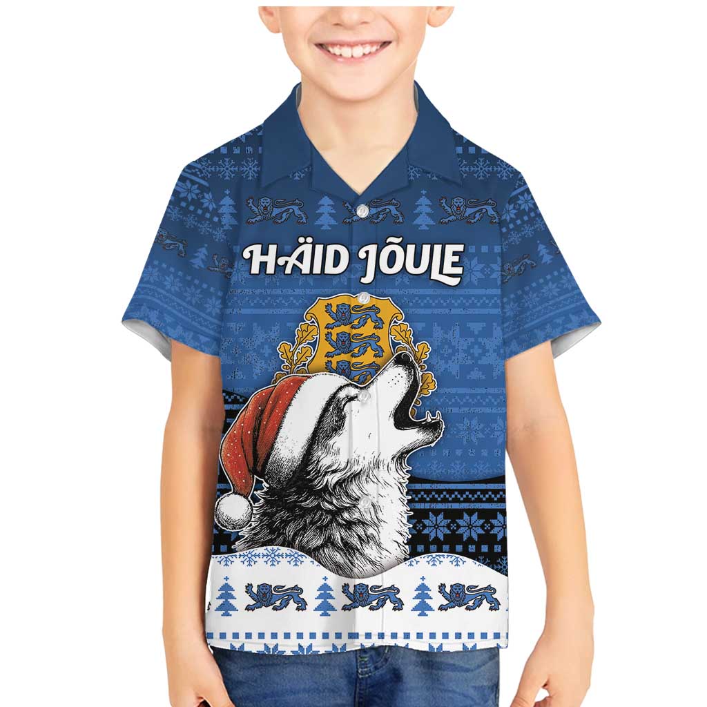 Personalized Estonia Christmas Family Matching Mermaid Dress and Hawaiian Shirt Haid Joule - Wonder Print Shop