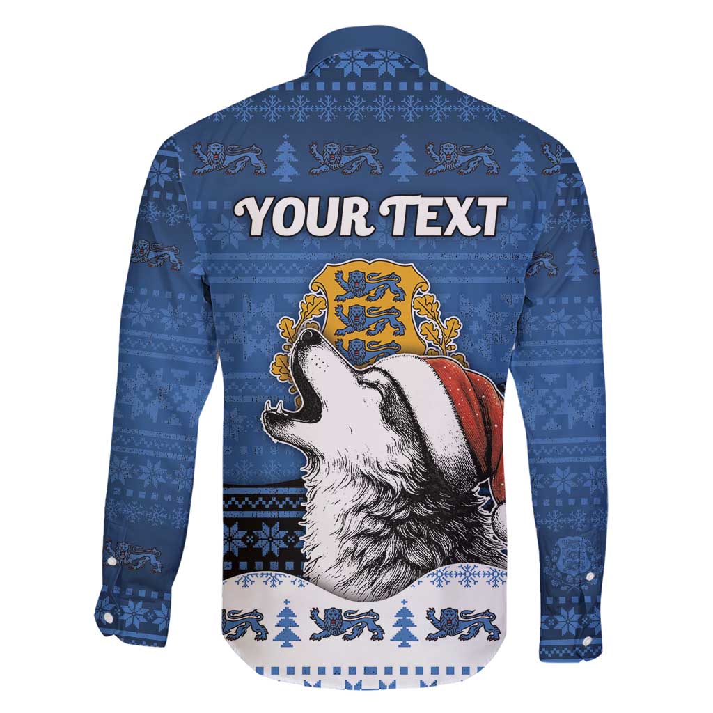 Personalized Estonia Christmas Family Matching Short Sleeve Bodycon Dress and Hawaiian Shirt Haid Joule - Wonder Print Shop