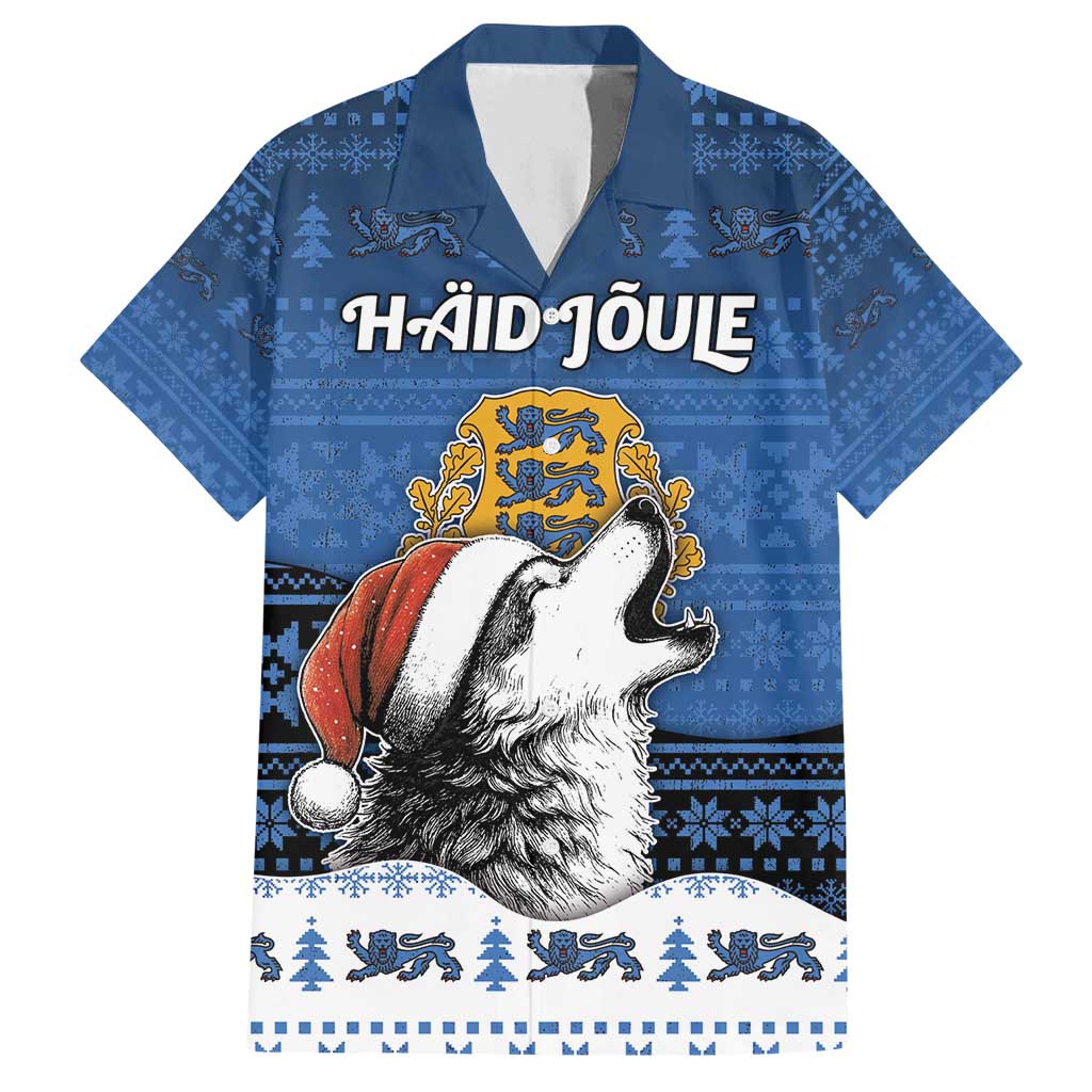 Personalized Estonia Christmas Family Matching Tank Maxi Dress and Hawaiian Shirt Haid Joule - Wonder Print Shop