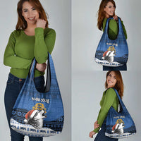 Estonia Christmas Grocery Bag Haid Joule - Wonder Print Shop