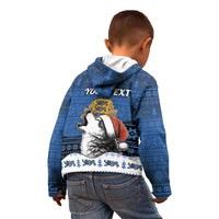 Personalized Estonia Christmas Kid Hoodie Haid Joule - Wonder Print Shop