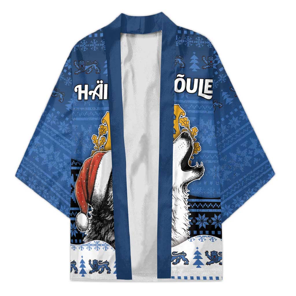 Personalized Estonia Christmas Kimono Haid Joule - Wonder Print Shop