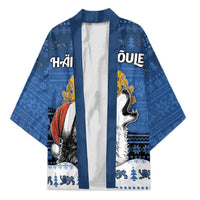 Personalized Estonia Christmas Kimono Haid Joule - Wonder Print Shop