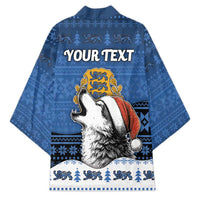 Personalized Estonia Christmas Kimono Haid Joule - Wonder Print Shop