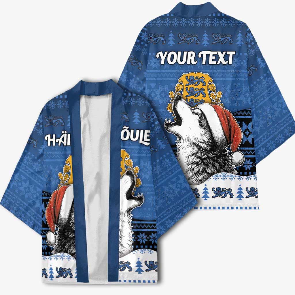 Personalized Estonia Christmas Kimono Haid Joule - Wonder Print Shop