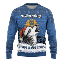 Personalized Estonia Christmas Ugly Christmas Sweater Haid Joule - Wonder Print Shop