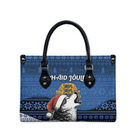Estonia Christmas Leather Bag Haid Joule - Wonder Print Shop
