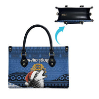 Estonia Christmas Leather Bag Haid Joule - Wonder Print Shop