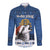Personalized Estonia Christmas Long Sleeve Button Shirt Haid Joule - Wonder Print Shop