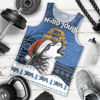 Personalized Estonia Christmas Men Tank Top Haid Joule - Wonder Print Shop