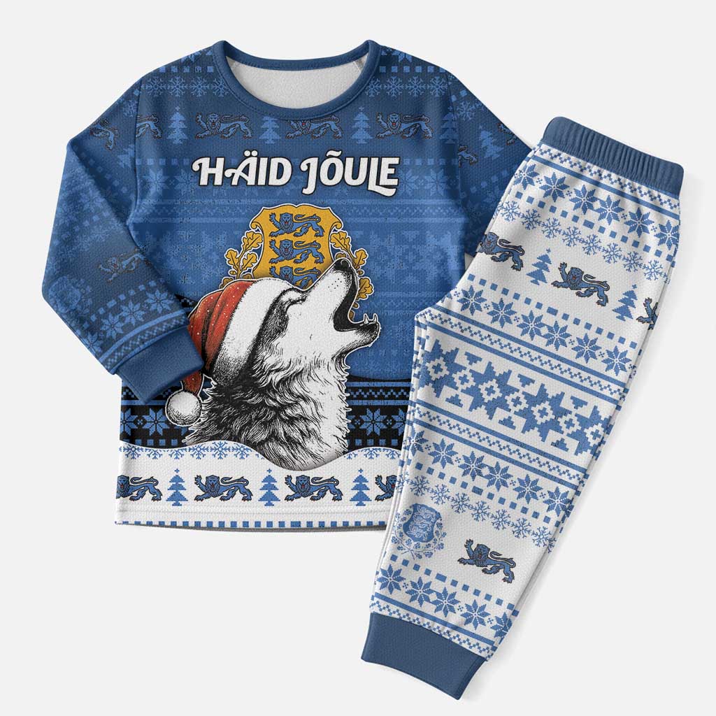 Personalized Estonia Christmas Pajama Set Haid Joule - Wonder Print Shop