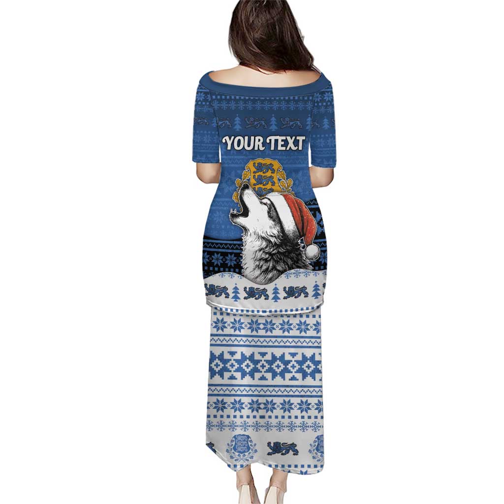 Personalized Estonia Christmas Puletasi Haid Joule - Wonder Print Shop