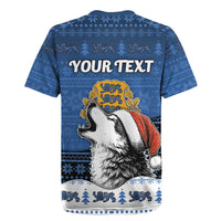 Personalized Estonia Christmas Rugby Jersey Haid Joule - Wonder Print Shop