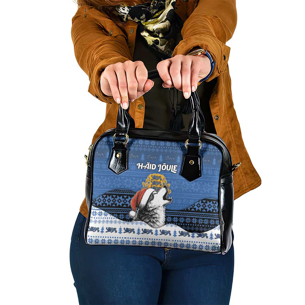 Estonia Christmas Shoulder Handbag Haid Joule - Wonder Print Shop