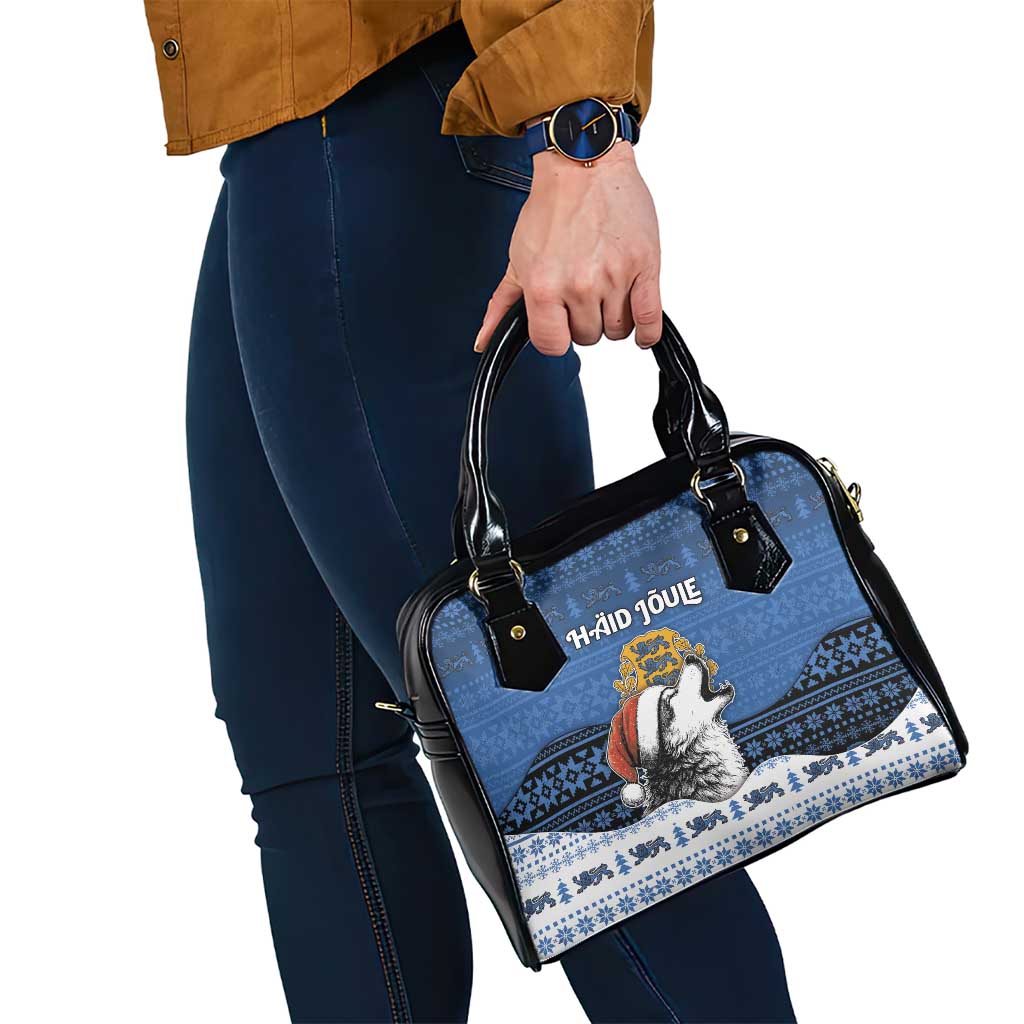 Estonia Christmas Shoulder Handbag Haid Joule - Wonder Print Shop