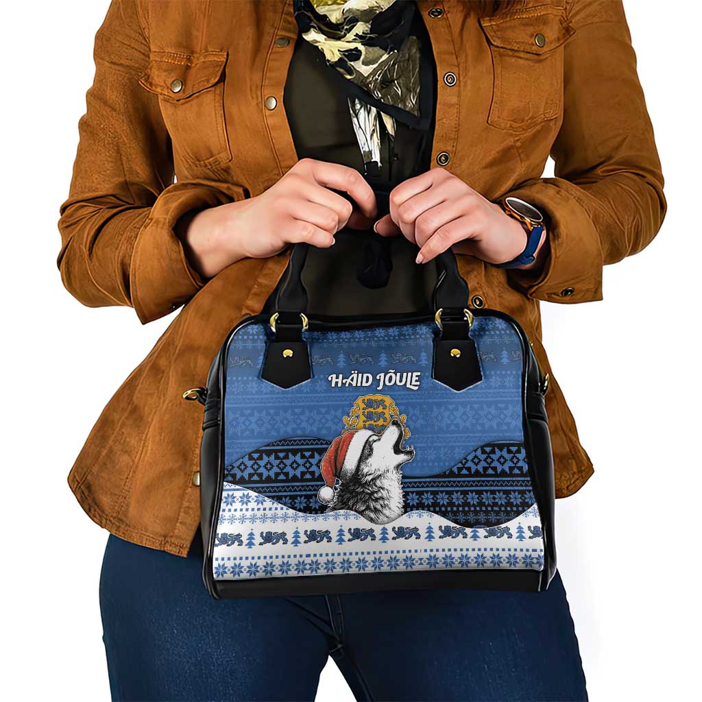 Estonia Christmas Shoulder Handbag Haid Joule - Wonder Print Shop