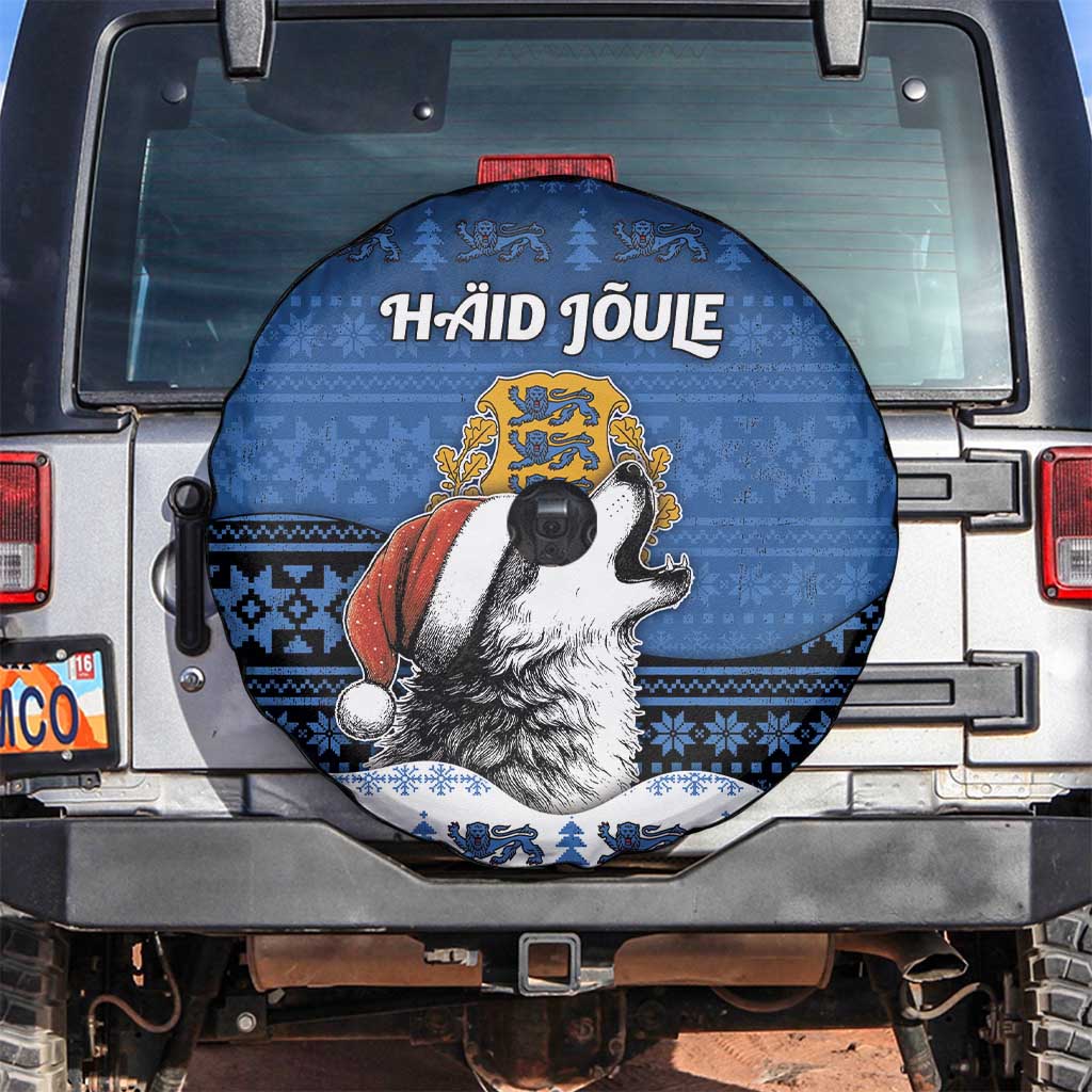 Estonia Christmas Spare Tire Cover Haid Joule - Wonder Print Shop