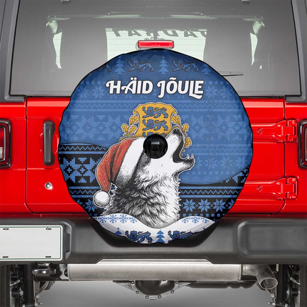 Estonia Christmas Spare Tire Cover Haid Joule - Wonder Print Shop