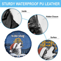 Estonia Christmas Spare Tire Cover Haid Joule - Wonder Print Shop