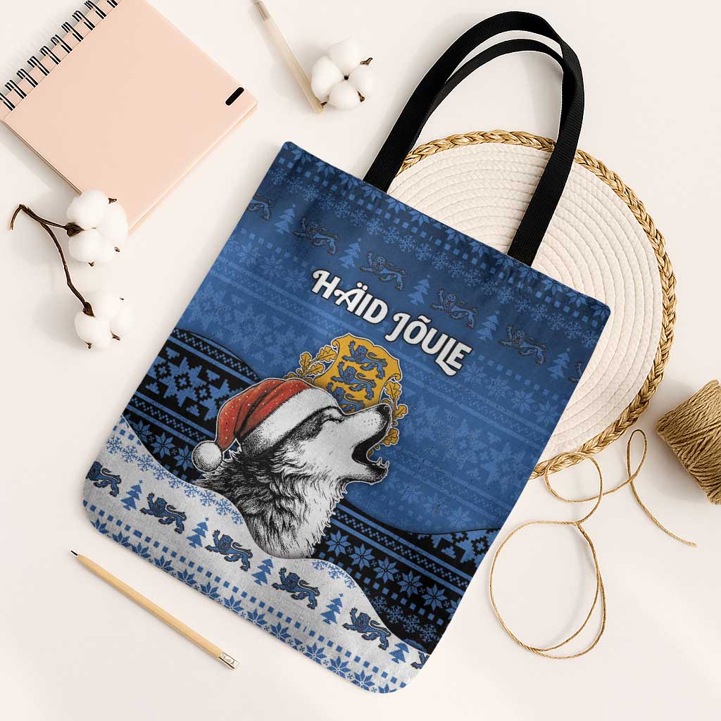 Estonia Christmas Tote Bag Haid Joule - Wonder Print Shop