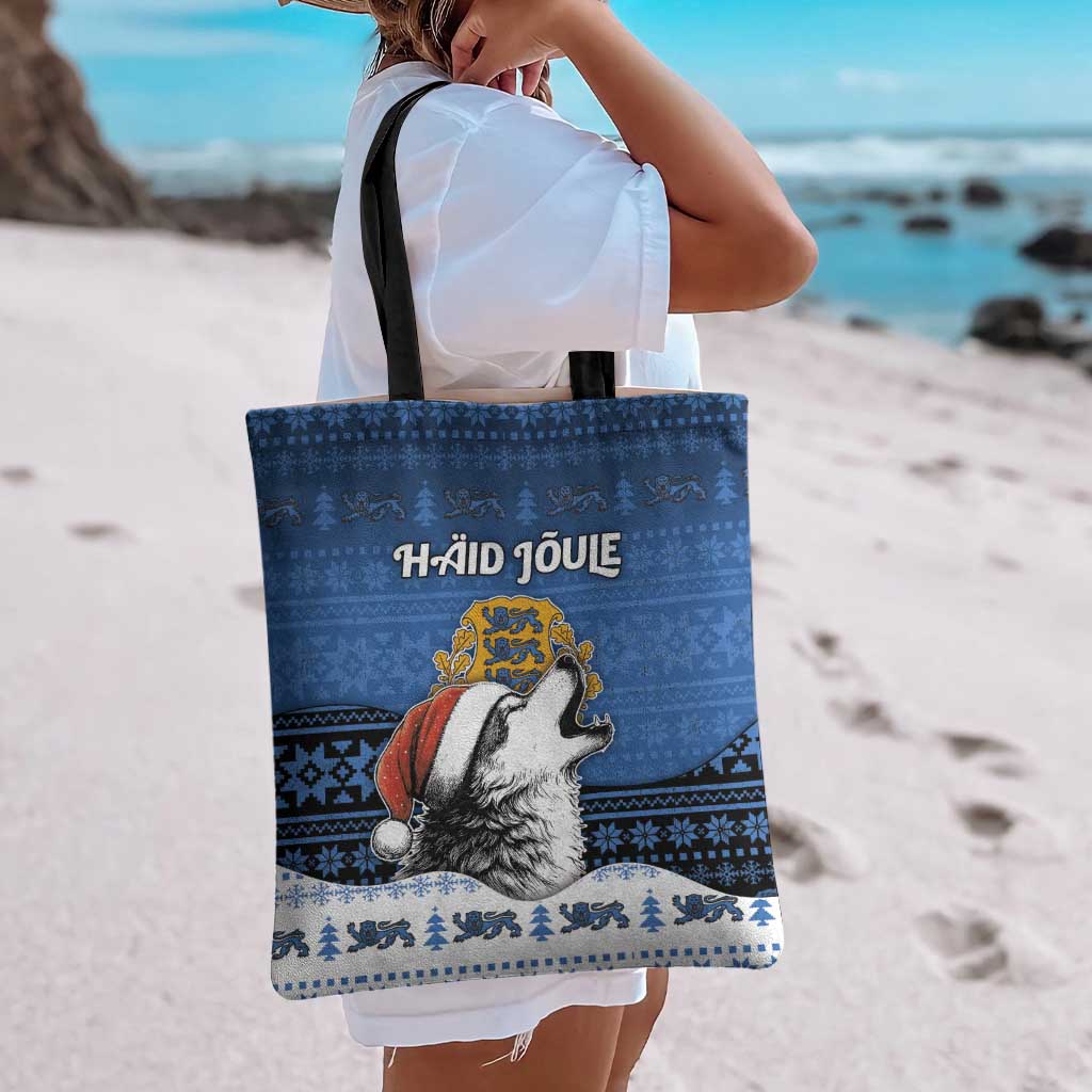 Estonia Christmas Tote Bag Haid Joule - Wonder Print Shop