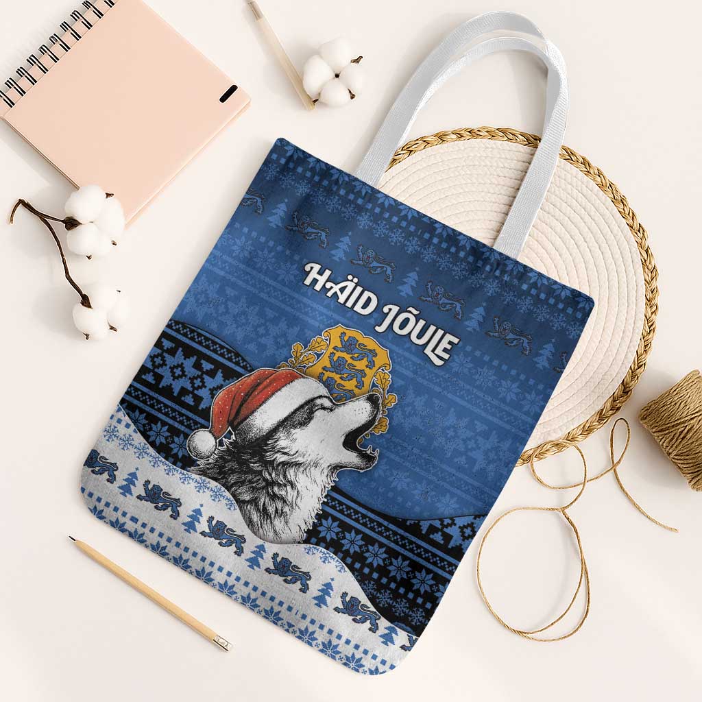 Estonia Christmas Tote Bag Haid Joule - Wonder Print Shop