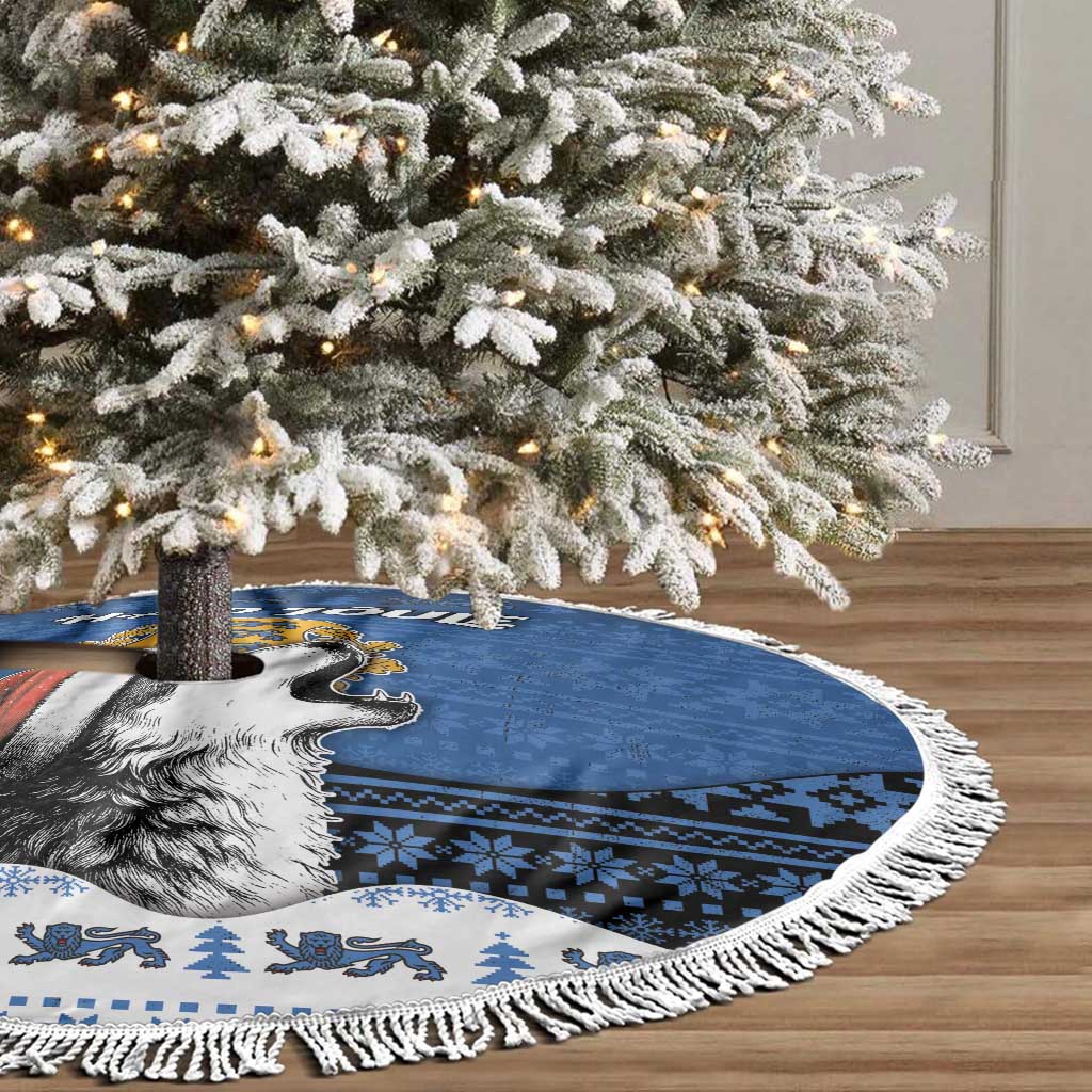 Estonia Christmas Tree Skirt Haid Joule - Wonder Print Shop