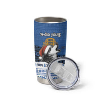 Personalized Estonia Christmas Tumbler Cup Haid Joule - Wonder Print Shop