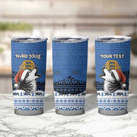 Personalized Estonia Christmas Tumbler Cup Haid Joule - Wonder Print Shop